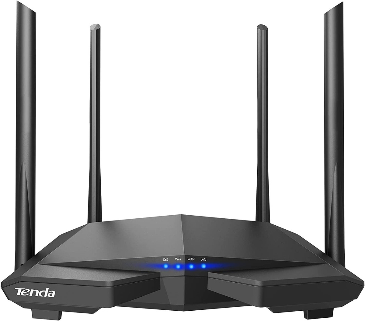 Tenda AC1200 Smart WiFi Router, High Speed Dual Band Wireless Internet Router with Smart APP