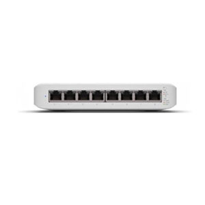 Ubiquiti UniFi Switch Lite 8 PoE | 8-Port Gigabit Switch with 4 PoE+ 802.3at Ports (USW-Lite-8-PoE),White