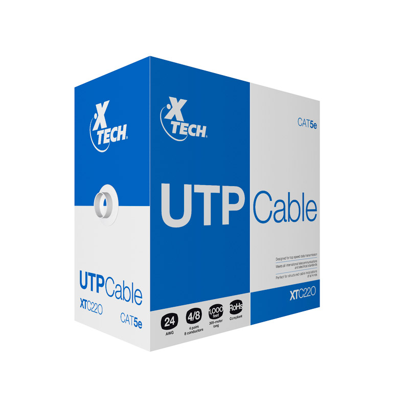 Xtech – Bulk cable UTP Cat5e XTC-220